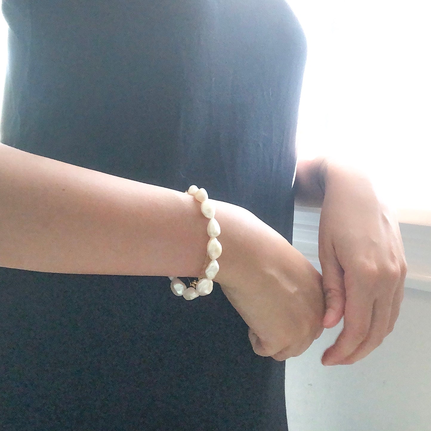 Mermaid Whisper Baroque Bracelet