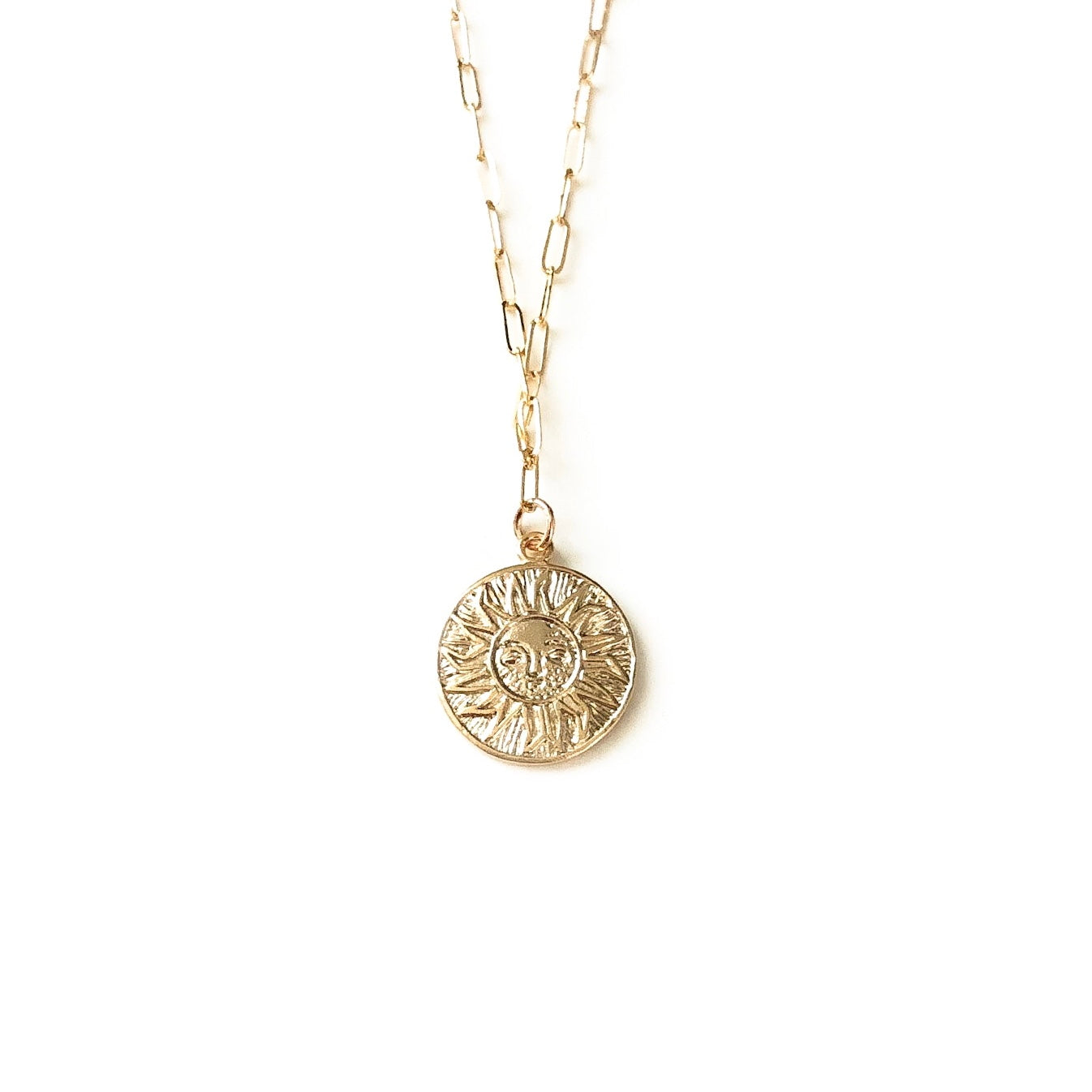 Sun Pendant Necklace