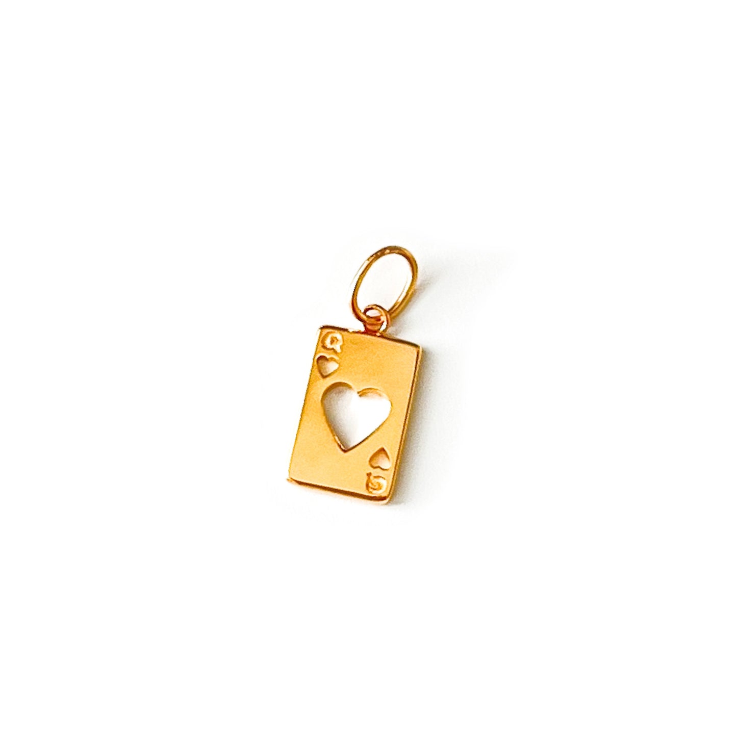 The Queen of Hearts Charm