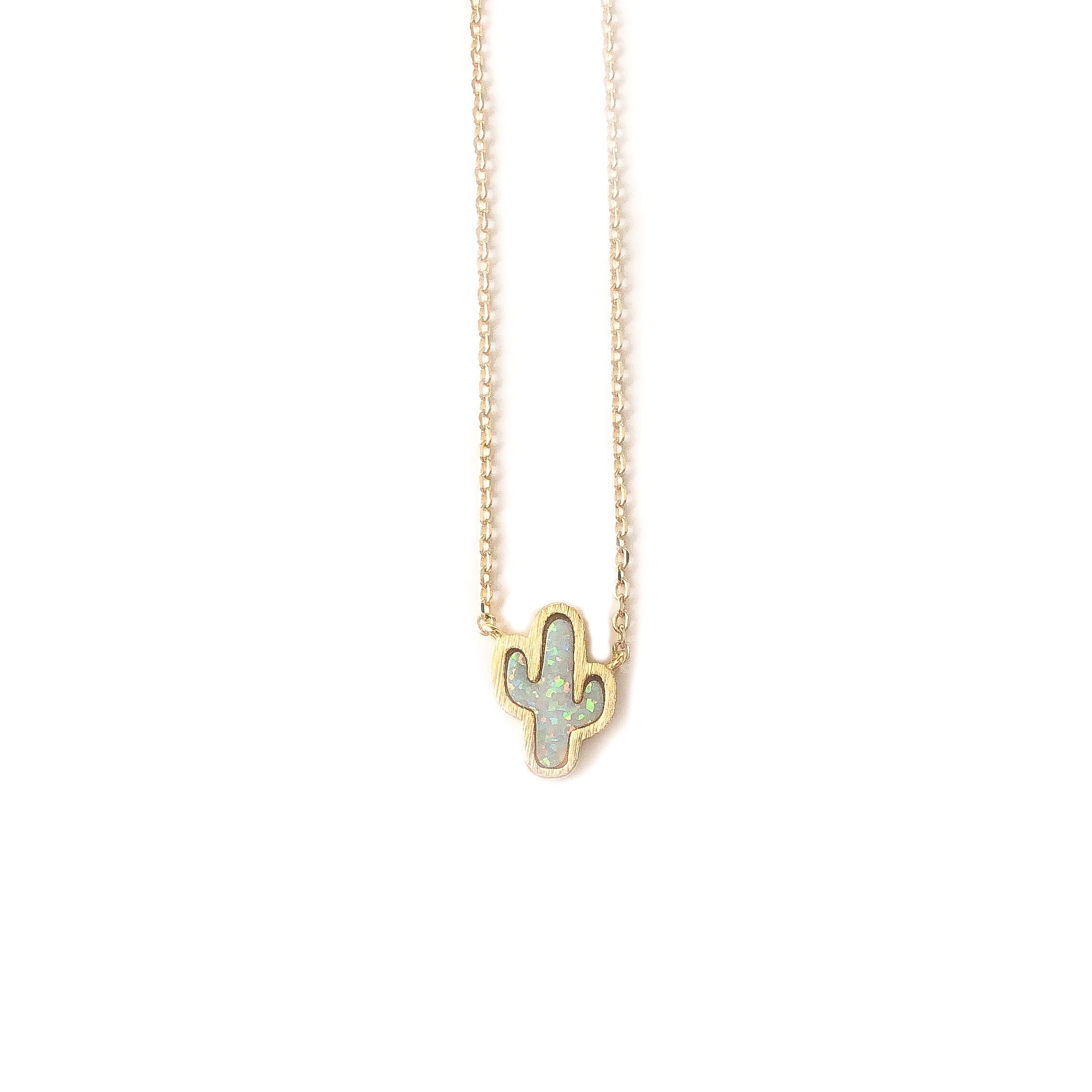 Cactus Opal Necklace