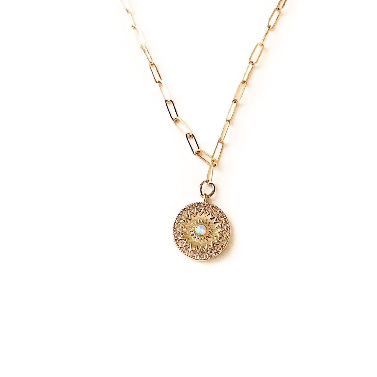 Celestial Star Opal Necklace