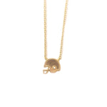 Load image into Gallery viewer, Football Helmet Necklace
